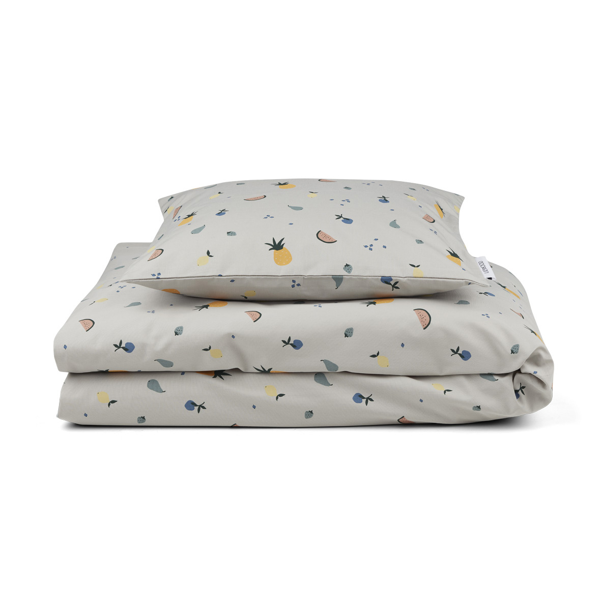 Liewood Baby-Bettwäsche Carmen „Fruit dove blue“, 100x70cm : 45x40cm 01