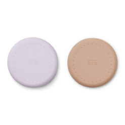 Liewood Gordon 2-in-1 Kinderteller mit Schalen „Cat light lavender rose mix“ 03