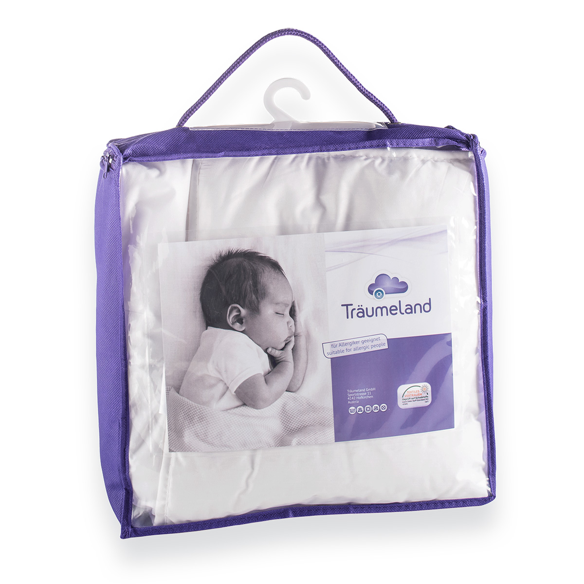 Träumeland Babydecke SOLE 80x80 cm Verpackung
