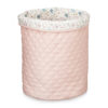 Cam Cam gesteppter Aufbewahrungskorb „Blossom Pink“, Groß, 50x35cm