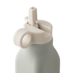 Liewood Warren Trinkflasche „Cat dove blue“, Silikon, 350ml 02