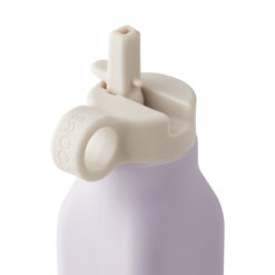Liewood Warren Trinkflasche „Cat light lavender“, Silikon, 350ml 02