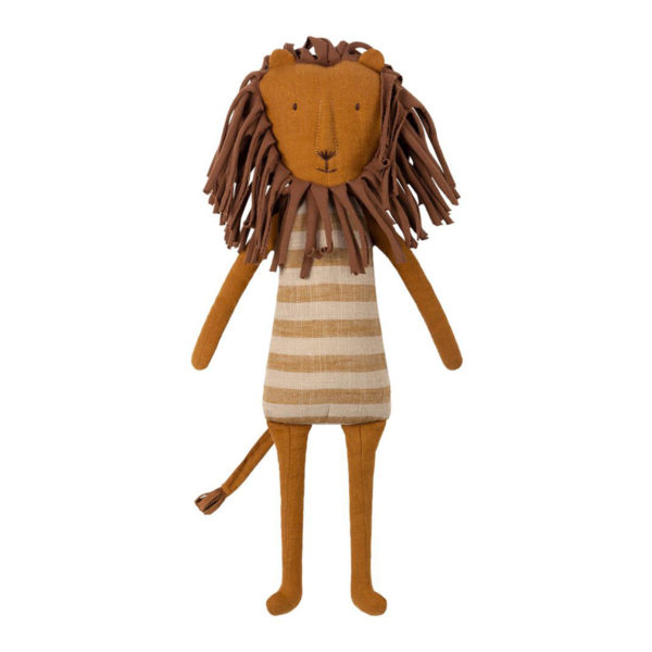 DELISTED Maileg Jungle Friends Puppe „Leo“, inkl. Geschenkschachtel, H36cm – Bild 2