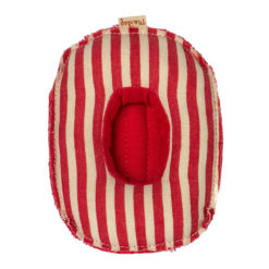 Maileg Miniatur Schlauchboot für Mäuse „Red stripe“ 03