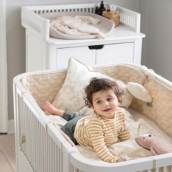 Sebra Bett weiß, Babybett & Juniorbett Mood 1
