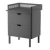Sebra Wickelkommode mit Schubladen, classic grey, grau