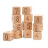 Sebra Zahlenblöcke aus Holz, 12er-Set