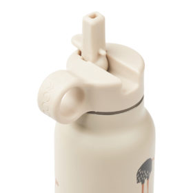 DELISTED Liewood Falk Edelstahl Trinkflasche „Safari sandy mix“ 350ml, Medium – Bild 2