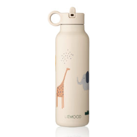 Liewood Falk Edelstahl Trinkflasche „Safari sandy mix“ 500ml, Large