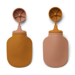 Liewood Silvia Trinkflasche „Mustard : dark rose mix“ 170ml 02