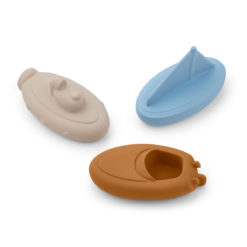 Liewood Troels Badespielzeug „Blue multi mix“, Silikon, 3er-Set