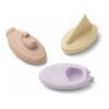 Liewood Troels Badespielzeug „Light lavender multi mix“, Silikon, 3er-Set 01