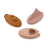 Liewood Troels Badespielzeug „Rose multi mix“, Silikon, 3er-Set