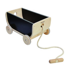 PlanToys Nachziehwagen „schwarz“