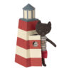 Maileg Katze mit Leuchtturm 01