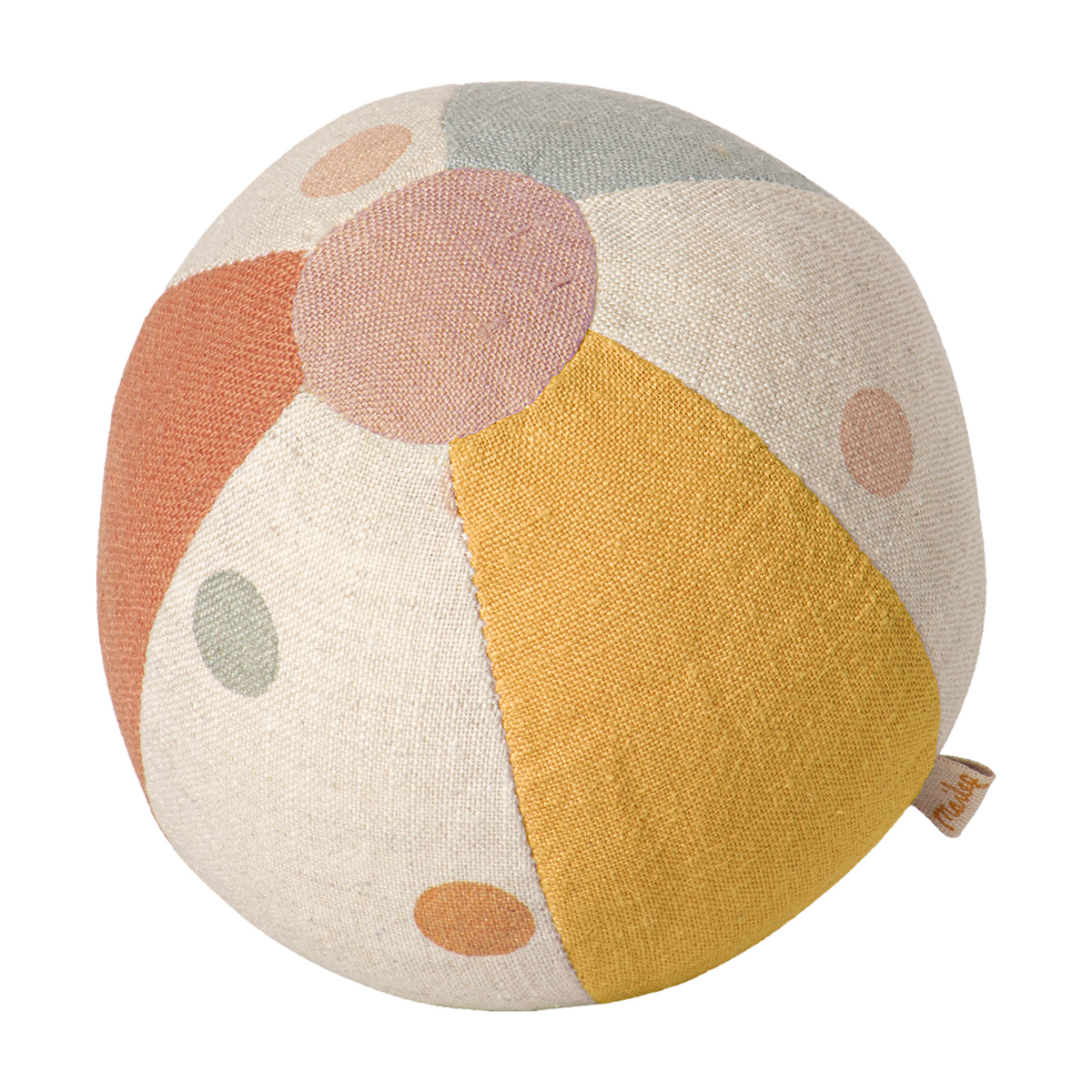 DELISTED Maileg Stoffball-Set mit Glöckchen im Inneren, 3er-Set, ø 9cm – Bild 2