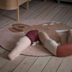 Sebra Bettschlange Sleepy Croc „dreamy rose“, gestrickt, 190cm Mood