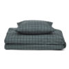 Liewood Baby-Bettwäsche Carmen „Check : whale blue“ 01