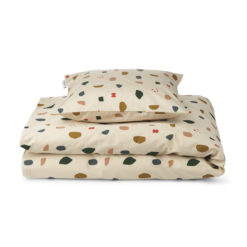 Liewood Baby-Bettwäsche Carmen „Geometric foggy mix“
