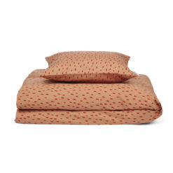 Liewood Baby-Bettwäsche Carmen „Graphic stroke : tuscany rose“ 01