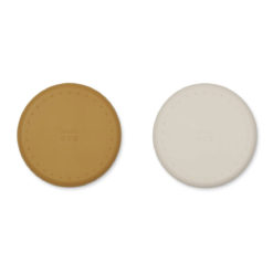 Liewood Harvey Silikon Menüteller „Golden caramel / sandy mix“ 03