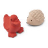Liewood Henrik Badespielzeug „Apple red : rose mix“, Silikon, 2er-Set 02