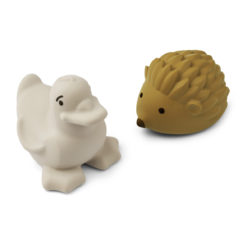 Liewood Henrik Badespielzeug „Golden caramel : sandy mix“, Silikon, 2er-Set 02