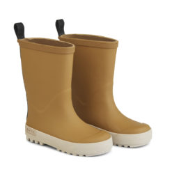 Liewood River Regenstiefel „Golden caramel : sandy mix“ 01
