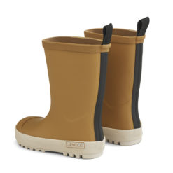 Liewood River Regenstiefel „Golden caramel : sandy mix“ 02