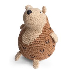 Sebra Häkel-Stehaufmännchen „Twinkle der Igel“