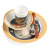 Sebra Melamin Geschirr-Set, 5-teilig, Nightfall „moonlight gold“