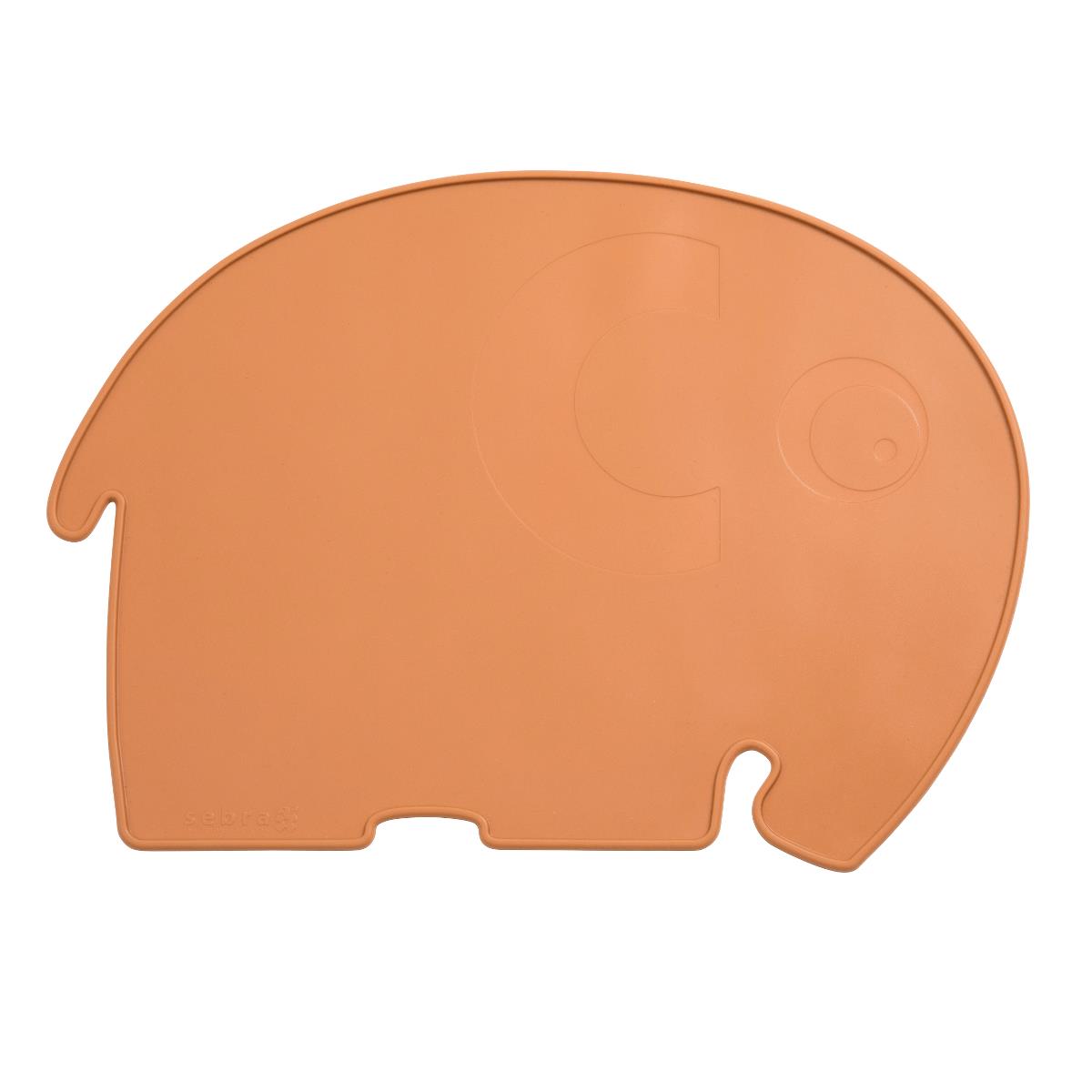 Sebra Silikon Platzdeckchen, Fanto der Elefant, „Toasted Orange“ 01