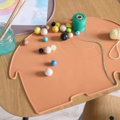 Sebra Silikon Platzdeckchen, Fanto der Elefant, „Toasted Orange“ 02