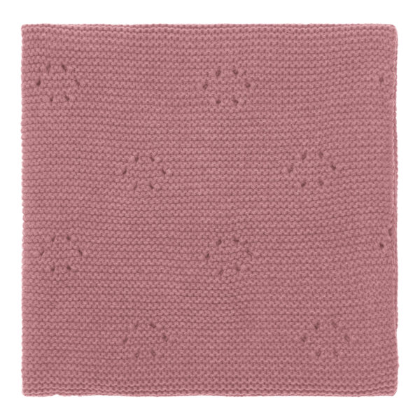 koeka Babydecke Toujours, Strickdecke, berry, 75x90cm 02