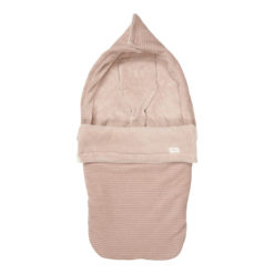 koeka Buggy Fußsack Vik, Plüsch, grey pink 01