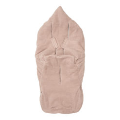 koeka Buggy Fußsack Vik, Plüsch, grey pink 02