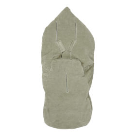 koeka Buggy Fußsack Vik, Plüsch, shadow green 02