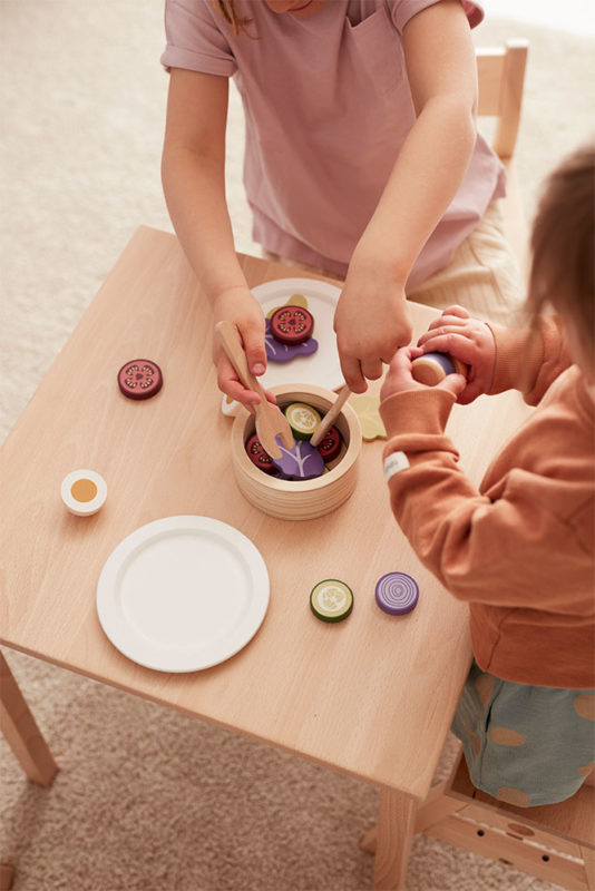 Kids Concept Salat-Set aus Holz 02