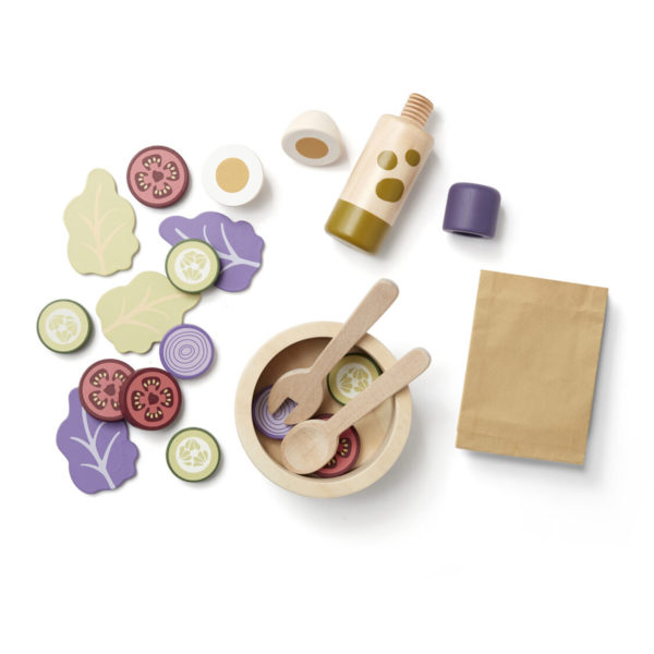 Kids Concept Salat-Set aus Holz 04