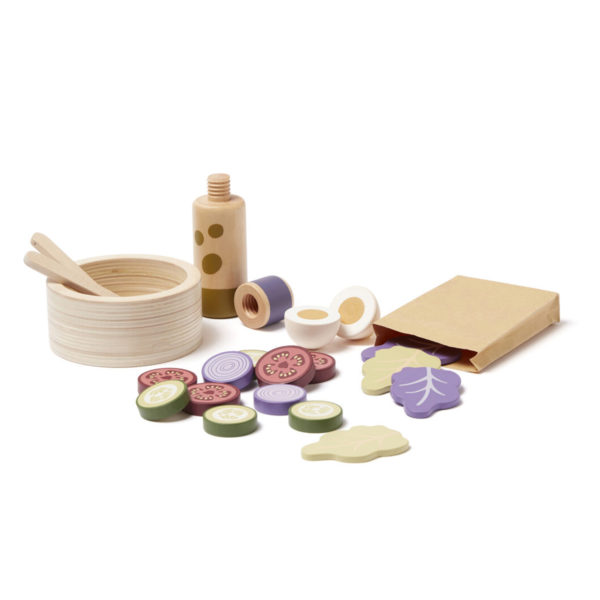 Kids Concept Salat-Set aus Holz 05