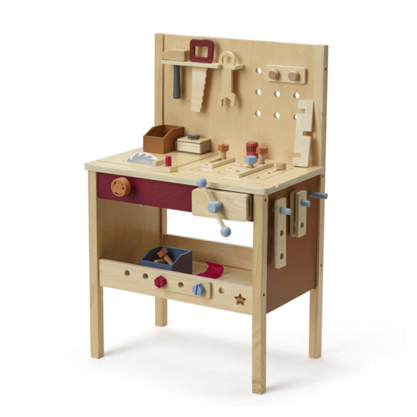 Kids Concept Spielwerkzeugwerkbank aus Holz 01