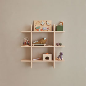 Kids Concept Wandregal „Saga“, FSC-zertifiziertes Buchenholz 02