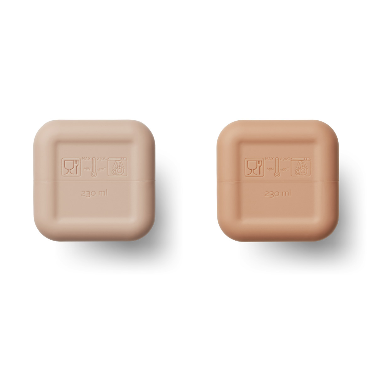 Liewood Erika Milchshake Flasche „Rose mix“ 230ml, 2er-Set, Silikon 03