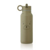 Liewood Falk Edelstahl Trinkflasche „Mr. Bear khaki“ 350ml, Medium