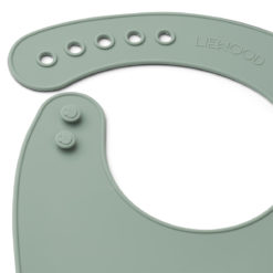 Liewood Ilana Silikon Lätzchen „Mustard peppermint mix“, 2er Set