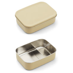 Liewood Jimmy Lunchbox „Dino wheat yellow“, Edelstahl 03