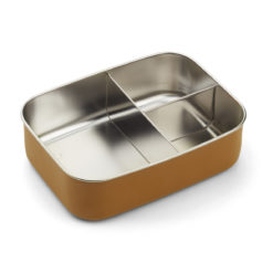Liewood Jimmy Lunchbox „Mr. Bear mustard“, Edelstahl 02