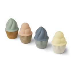 Liewood Kate Spielzeug Cupcake-Set „Multi mix“, Silikon, 8-teilig