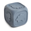 Liewood Spielzeugwürfel aus Naturkautschuklatex Andrew „Stormy blue", 10x10cm