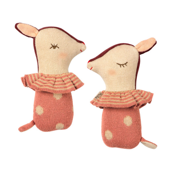 Maileg Bambi Rassel, rosa, H14cm